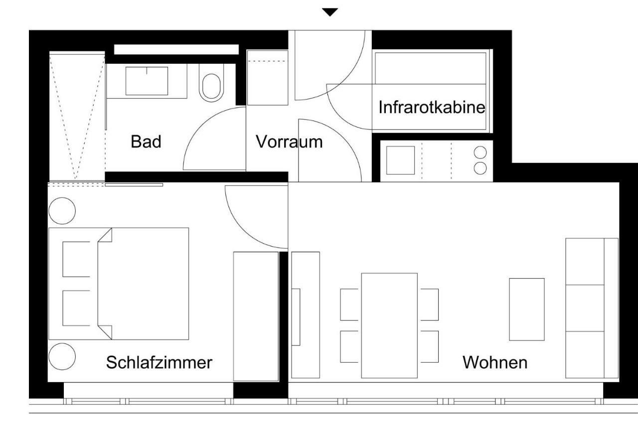 Warthsap Apartmenthaus Warth  Eksteriør bilde