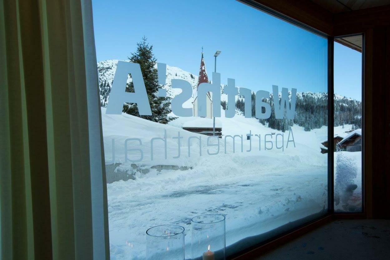 Warthsap Apartmenthaus Warth  Eksteriør bilde